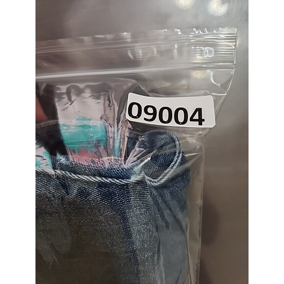 Levis 512 Perfectly Shaping Straight Leg Jeans Womens 16W Blue Stretch - Picture 8 of 8